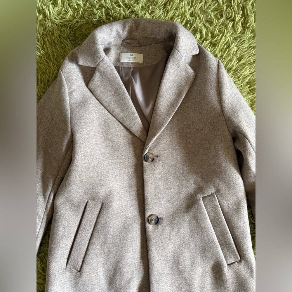 H&M Kids Single-breasted Coat - Picture 3 of 6